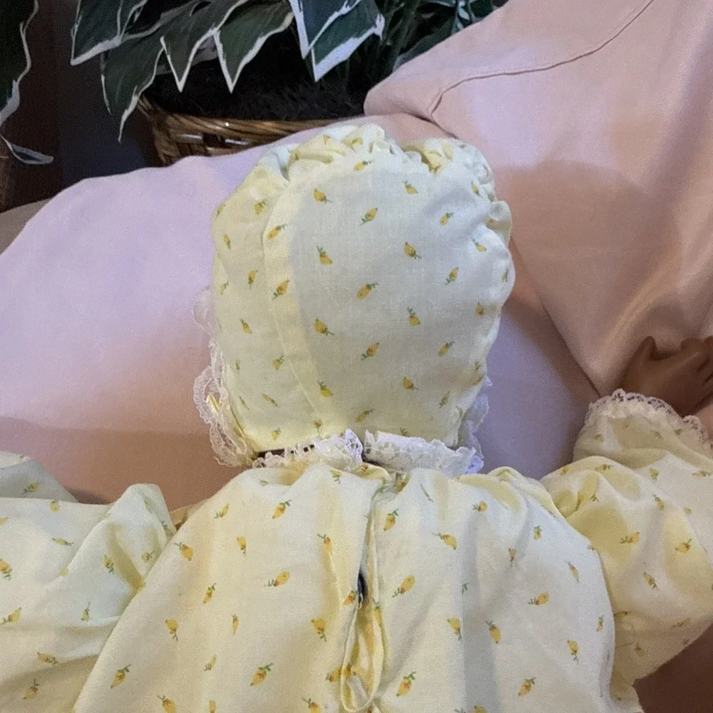 Lee Middleton Dear One African Am. Doll Newborn Baby Signed Numbered 1488, 1985